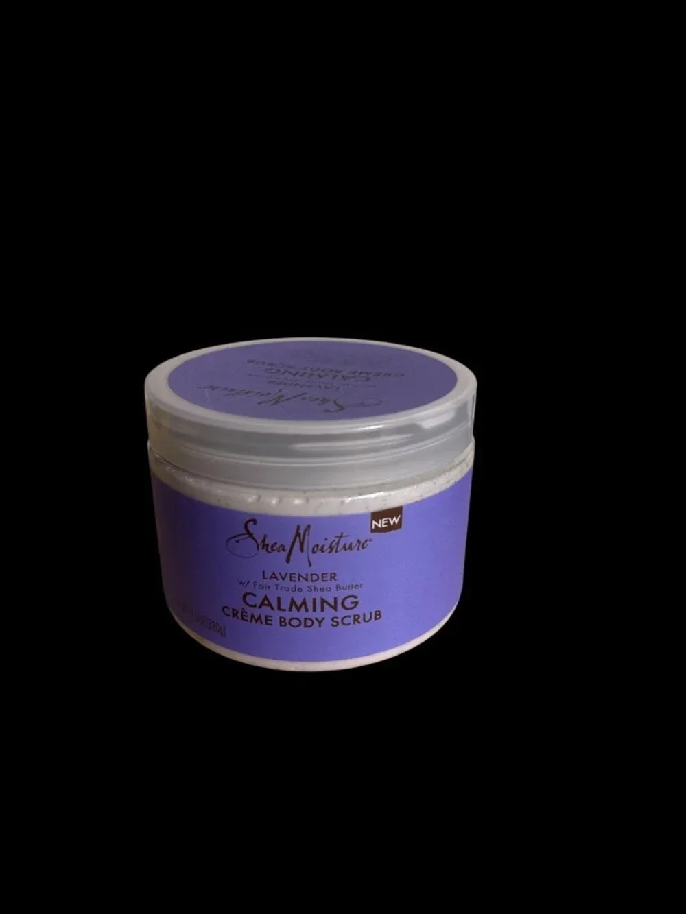 SheaMoisture Calming Creme Body Scrub, Lavender, 11.3 oz (320 g) New